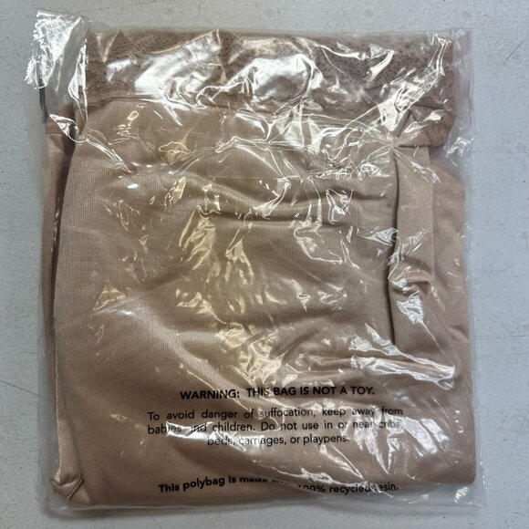 New Ruby Ribbon Pin-Up Lace Cami Pale Nude - Picture 4 of 6